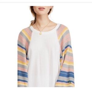 Free People Rainbow Dreams Top